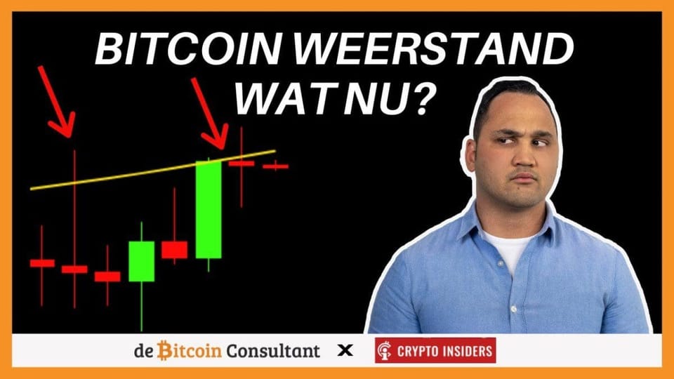 Bitcoin prijs strijdt met obstakel, geeft deze week de doorslag?