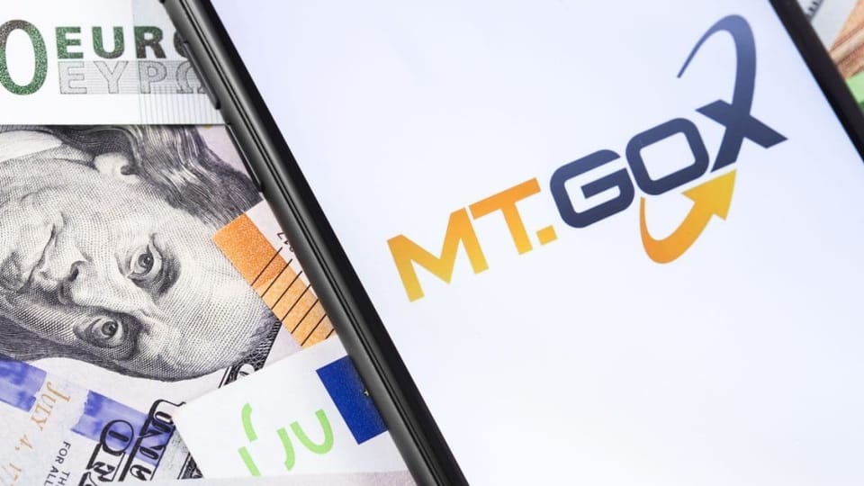 Logo van failliete Bitcoin beurs Mt. Gox