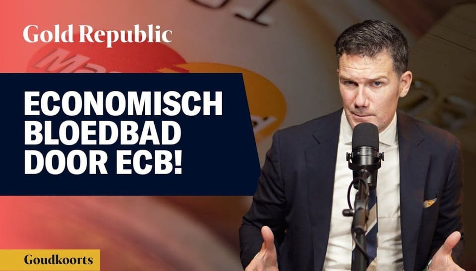 GoudKoorts: ECB verhoogt rente wegens economisch bloedbad