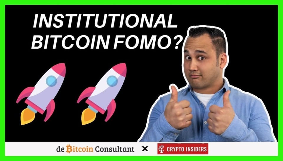 Slaat de FOMO toe voor bitcoin? En gaat deze altcoin x30?