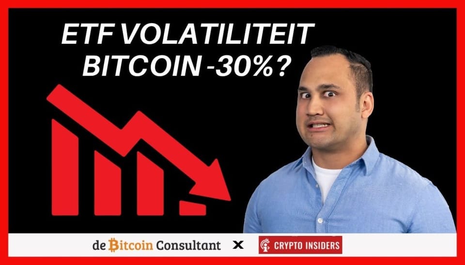 Gaat bitcoin met 30 procent dalen na een ETF goedkeuring?