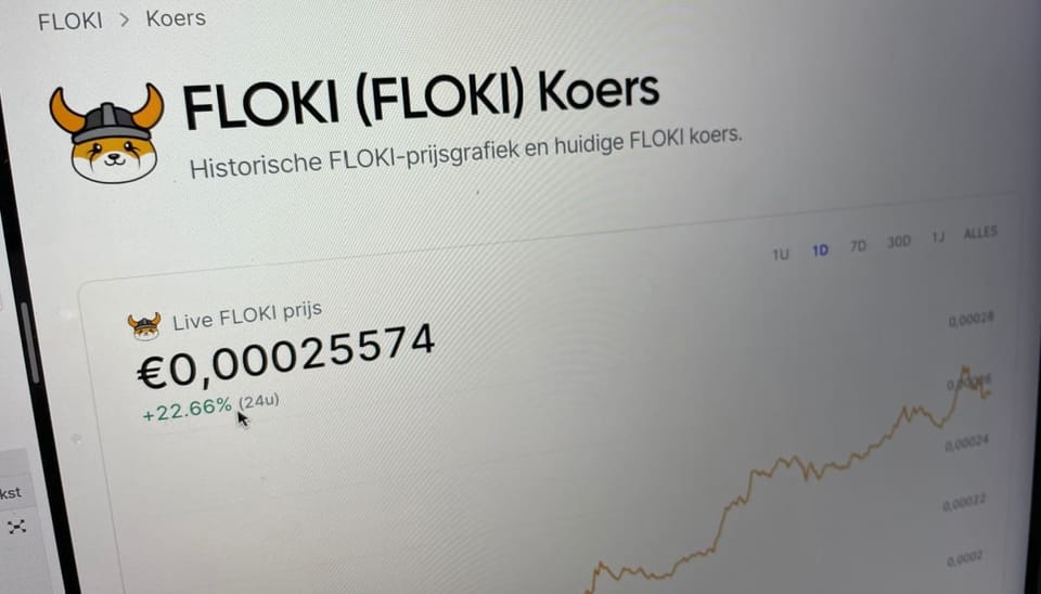 Floki stijgt nóg verder - Duizenden Nederlanders ontvangen al gratis crypto