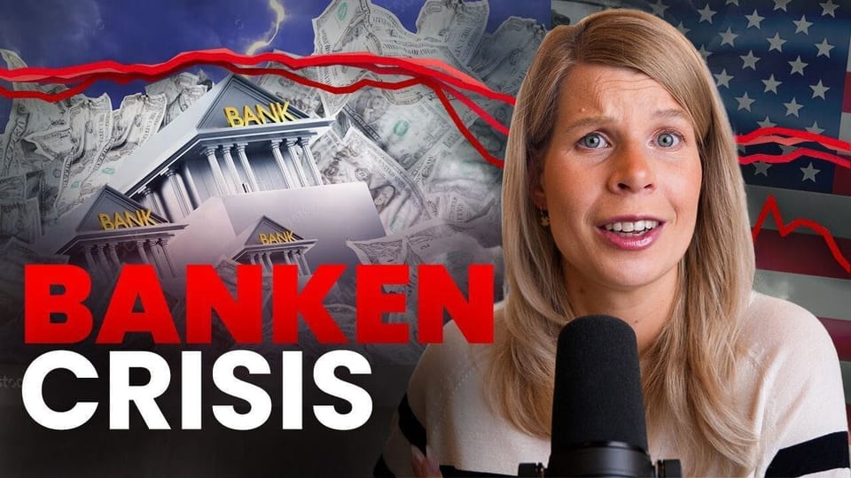 Vastgoedcrisis, bankproblemen en de impact op bitcoin, goud & aandelen