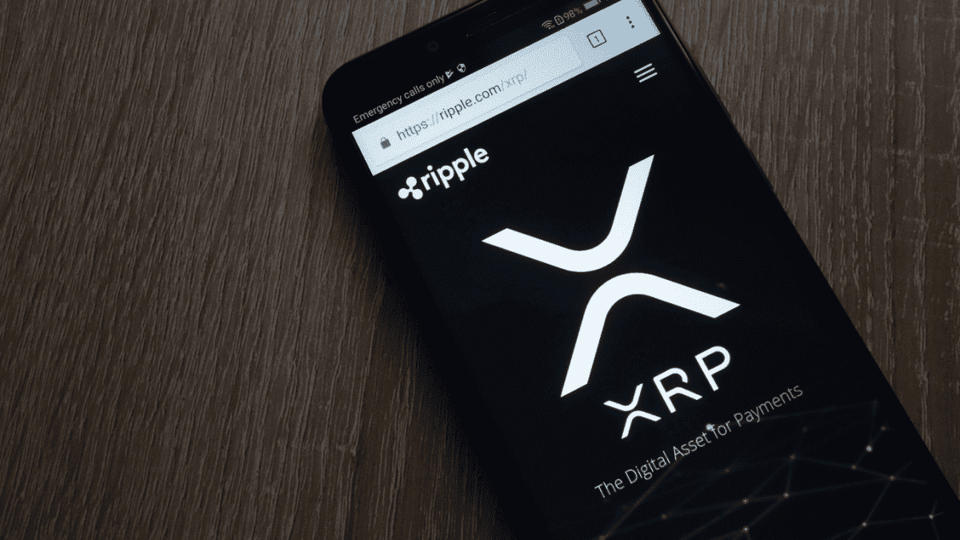 Ripple XRP op mobiel