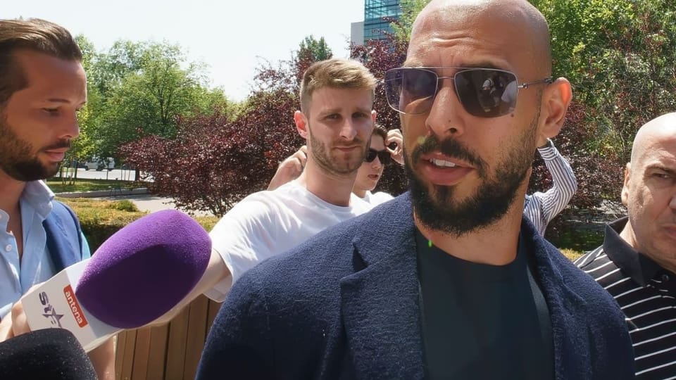 De influencer Andrew Tate