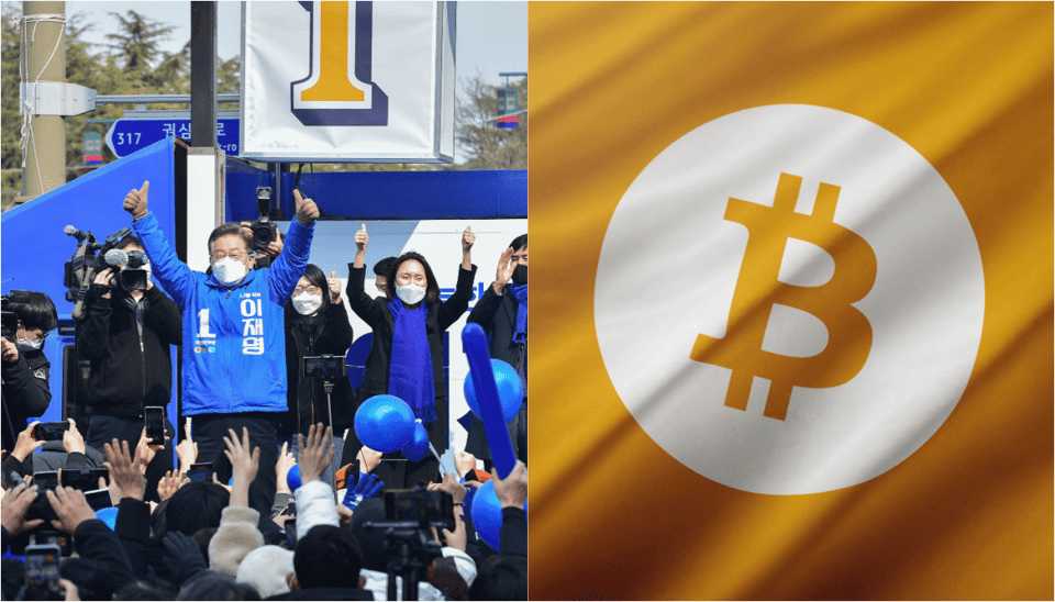 Bitcoin-president Lee Jae-myung wint verkiezingen