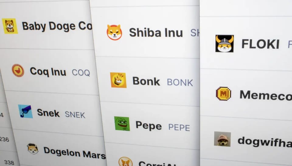 Informe: «Memecoins» son ahora una parte fundamental del crypto mercado