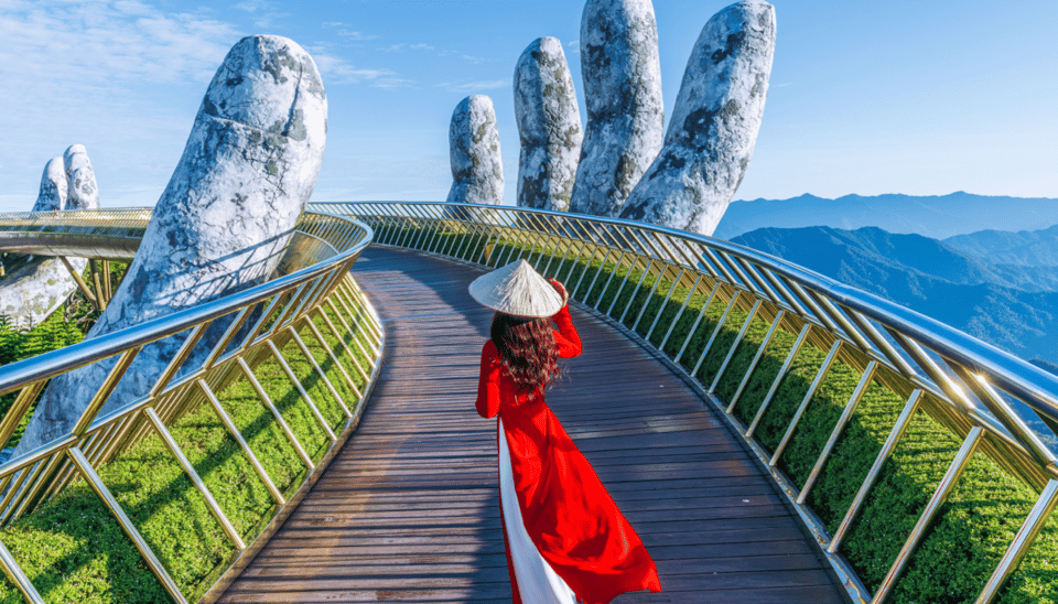 Foto van Brug der Handen in Vietnam