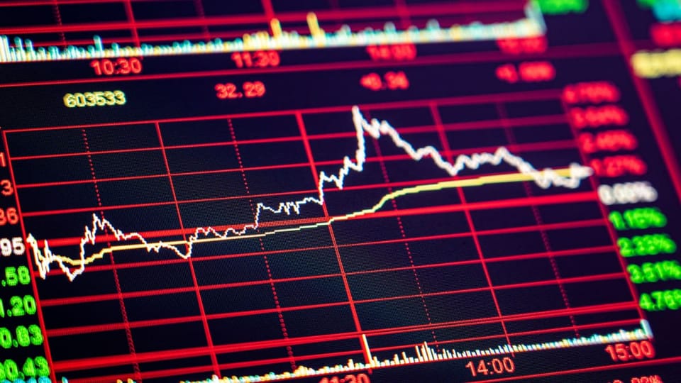 Een afbeelding van een crypto koers met marktdata en volatiliteitsindicatoren