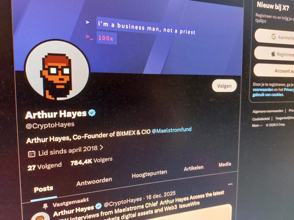Arthur Hayes : « Un fort rebond du bitcoin en 2026 grâce à la politique économique »