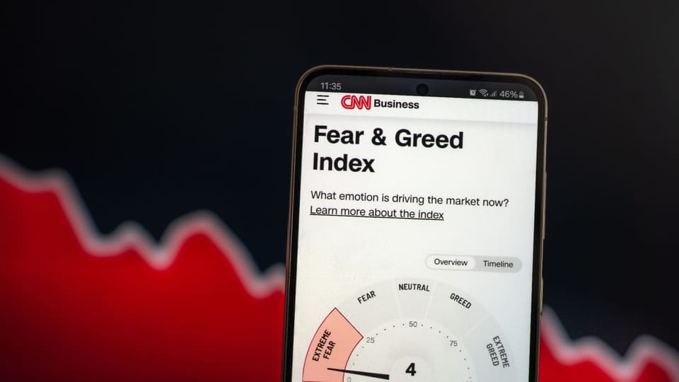 Une peur extrême peut, selon les experts, créer une bonne opportunité d’achat