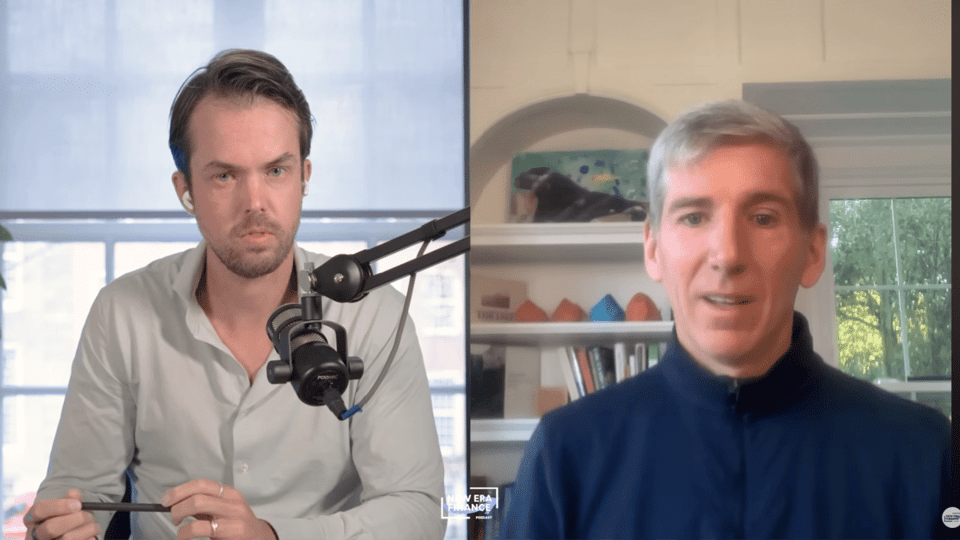 Michaël van de Poppe en Matt Hougan
