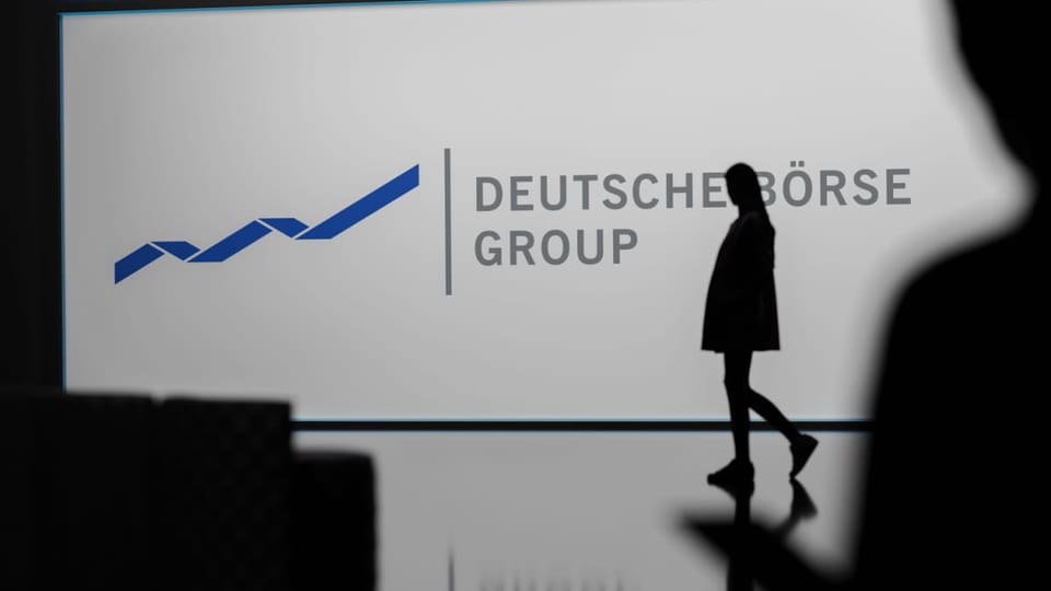 Deutsche Börse met persoon