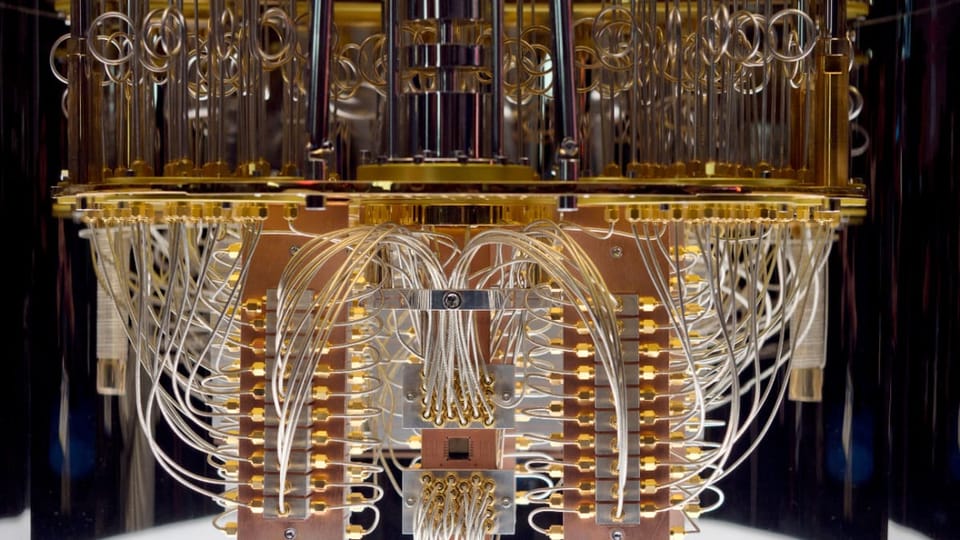 Een afbeelding van een quantum cumputer in Las Vegas
