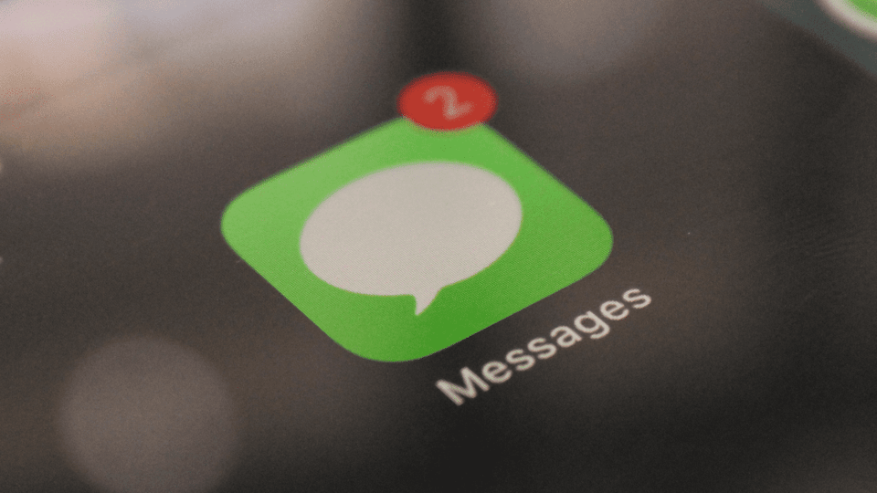 Berichten-app-op-iPhone