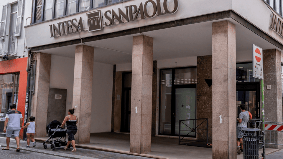 Foto van Italiaanse bank Intesa SanPaolo