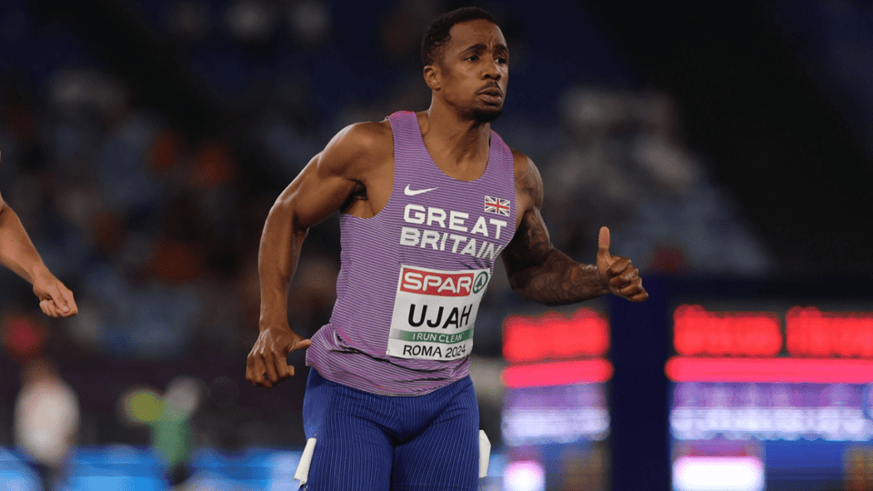 Foto van sprinter CJ Ujah