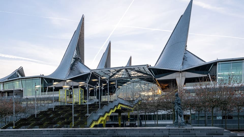 Vlinderpaleis rechtbank in Antwerpen