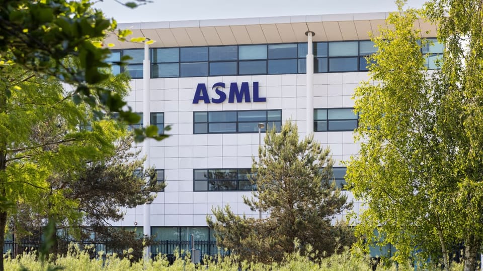 Foto van ASML kantoor