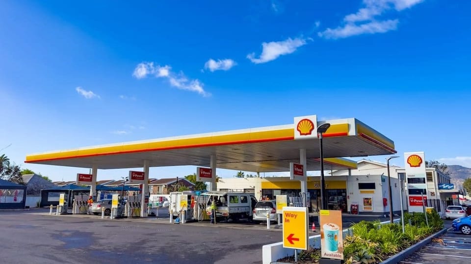 Shell benzine station