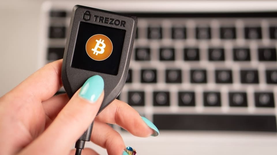 Hardware wallet van Trezor