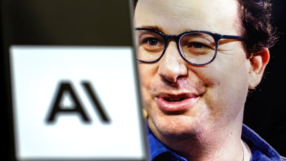 Foto van Anthropic CEO Dario Amodei