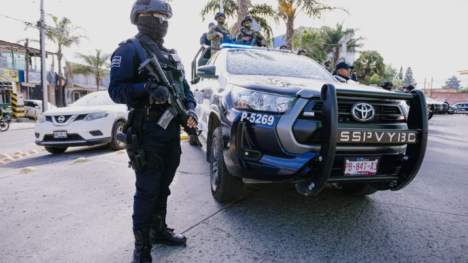 Foto van Mexicaanse speciale agenten