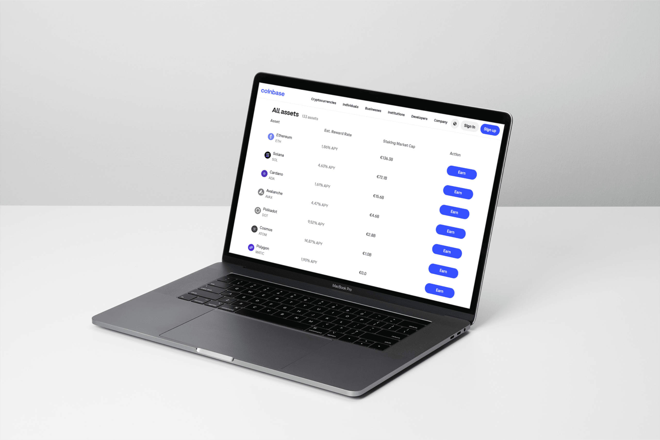 Coinbase Earn