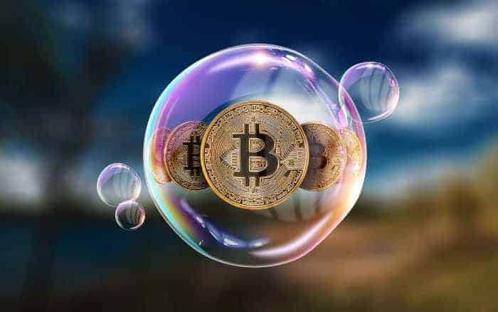 De-Bitcoin-bubbel De Bitcoin bubbel