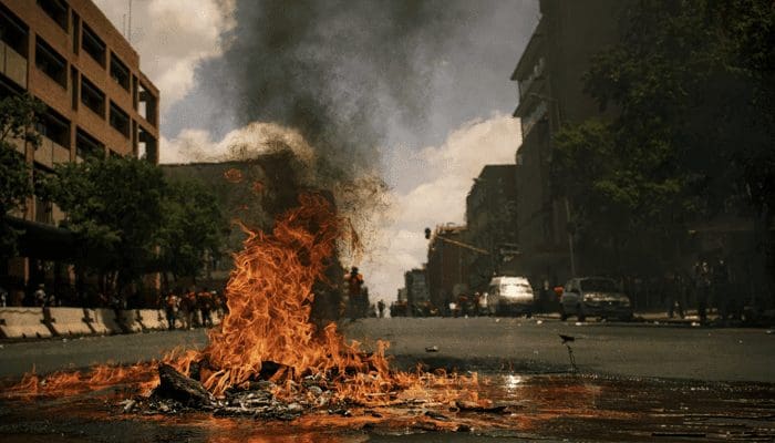 Bitcoin protesten El Salvador nemen toe: duizenden demonstranten de straat op, BTC geldautomaat in de fik