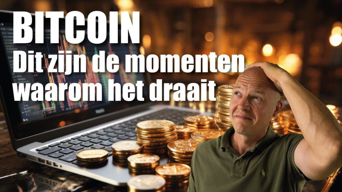 Bitcoin koersvideo: Dit zijn de momenten waarom het draai