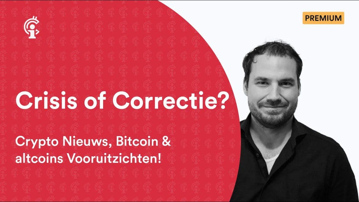 Crypto crisis of correctie? Bitcoin en altcoin vooruitzichten