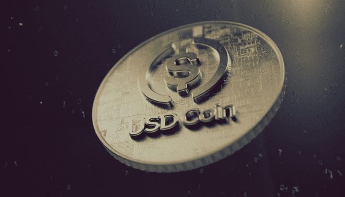USDC stablecoin herstelt link en keer (kort) terug naar 1 dollar