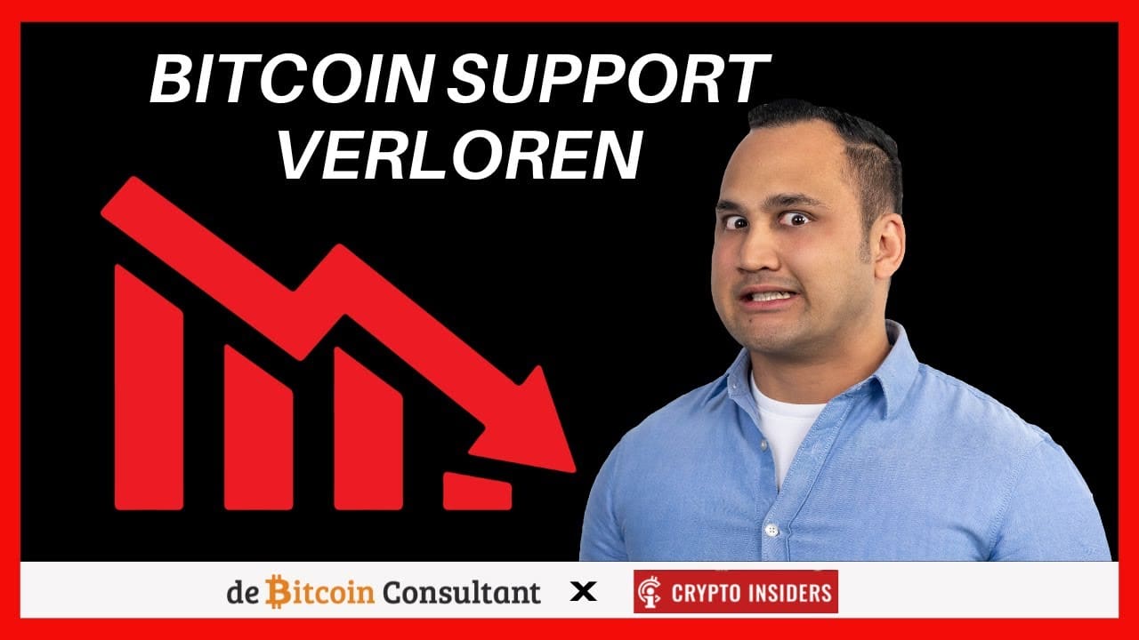 Waarschuwing: bitcoin verliest cruciale steun, wat is de volgende zet?