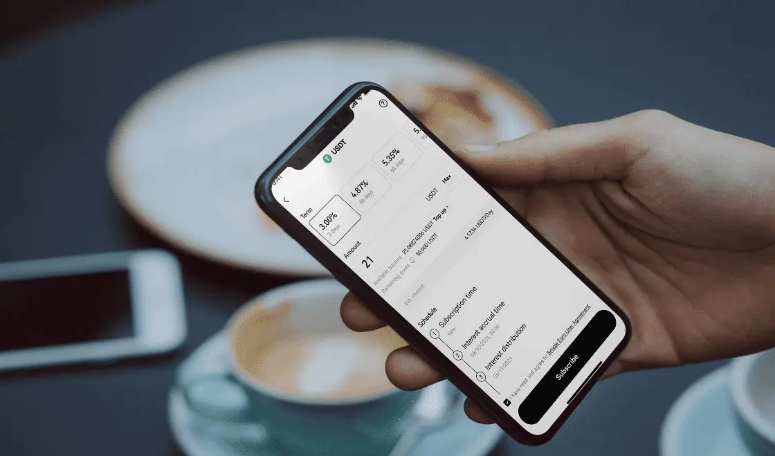 Crypto staken bij OKX