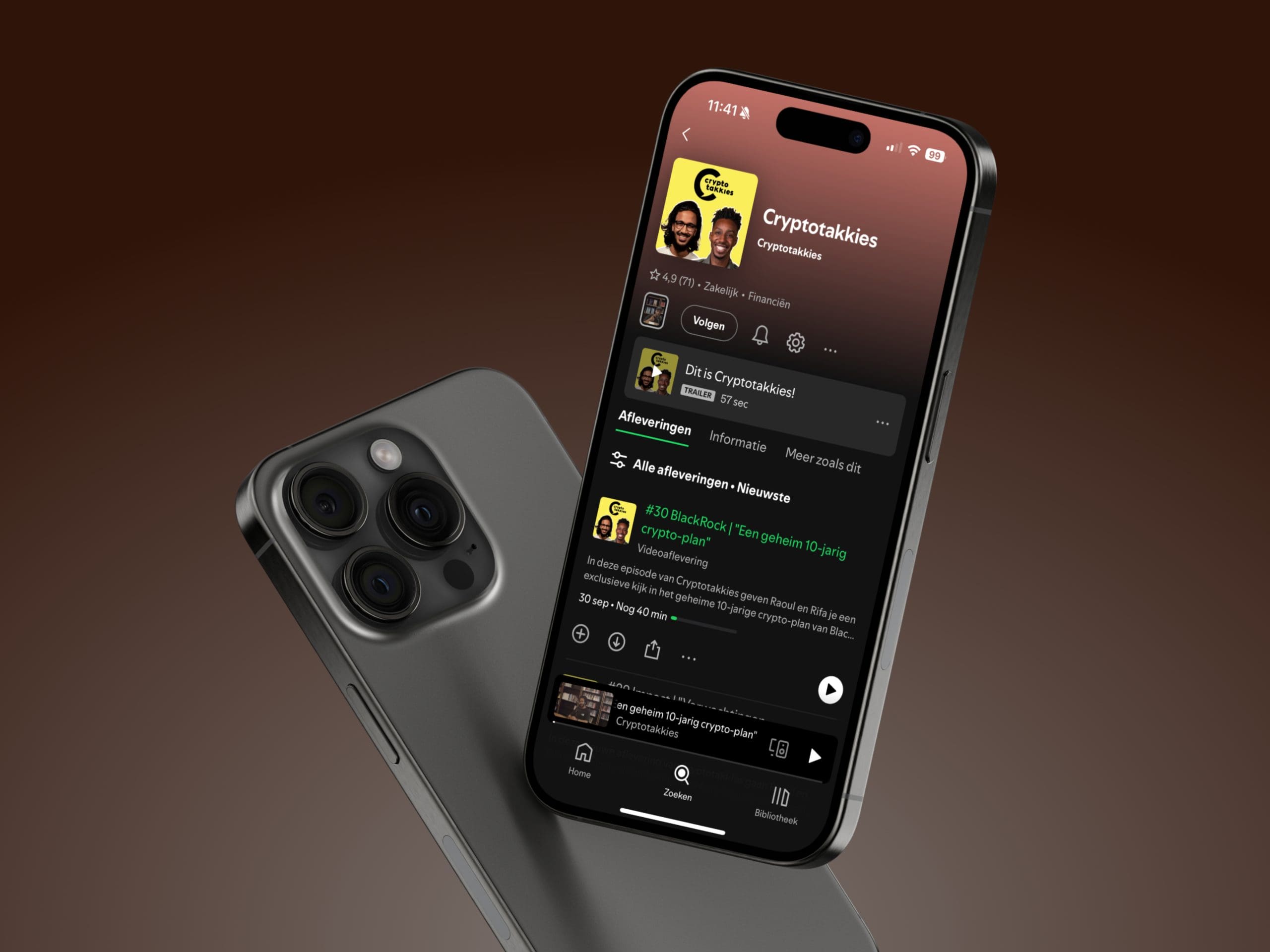 Podcasts bij Cryptotakkies