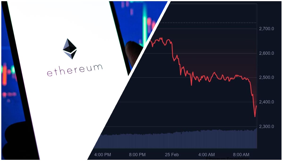 ethereum-koers-daalt-hard 'Ethereum koers hard onderuit na Bybit aankondiging', waar ligt de bodem?
