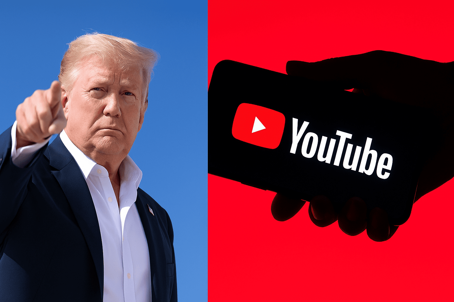 Trump bekommt Millionen von YouTube – und der Grund überrascht Trump bekommt Millionen von YouTube – und der Grund überrascht
