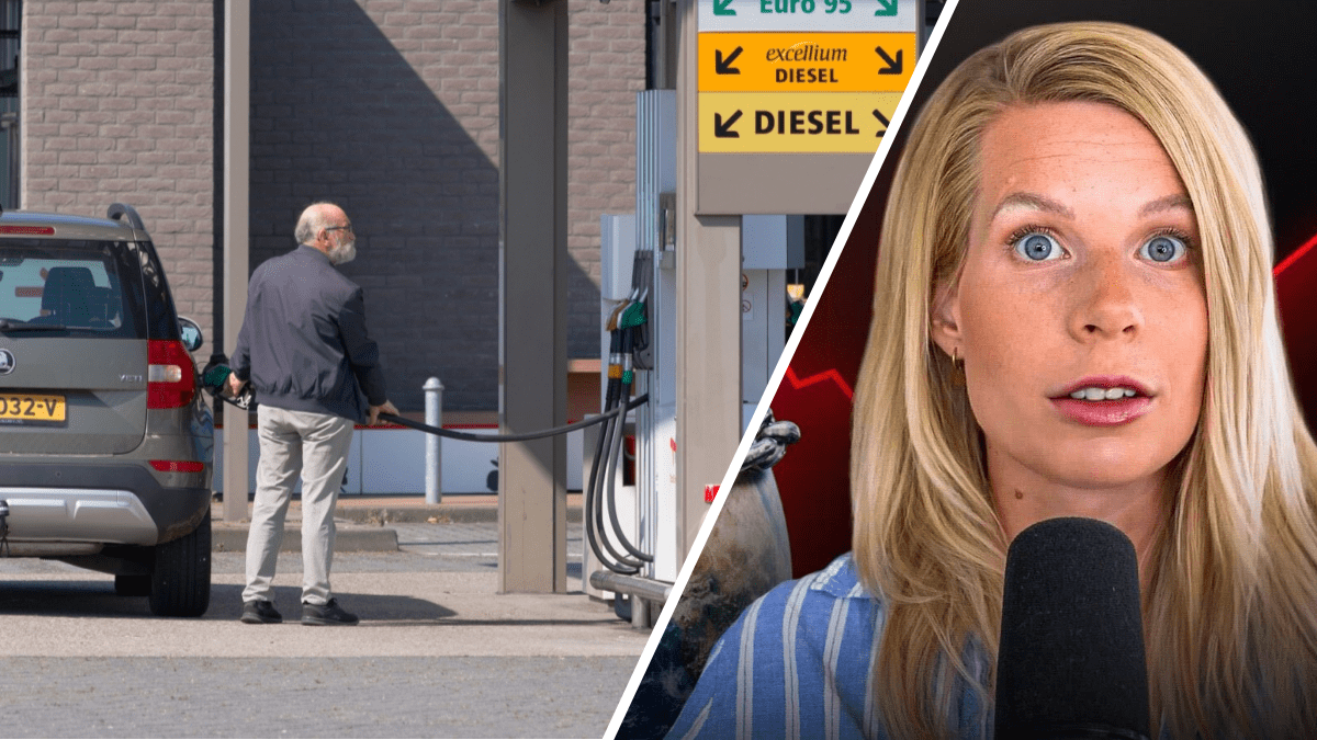 Man tankt in Arnhem, madelon vos video