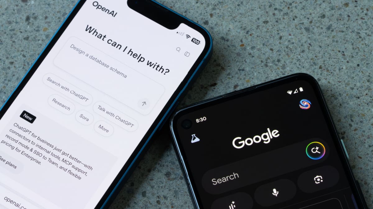 Een afbeelding van AI agents van google en openAI Een afbeelding van AI agents van google en openAI
