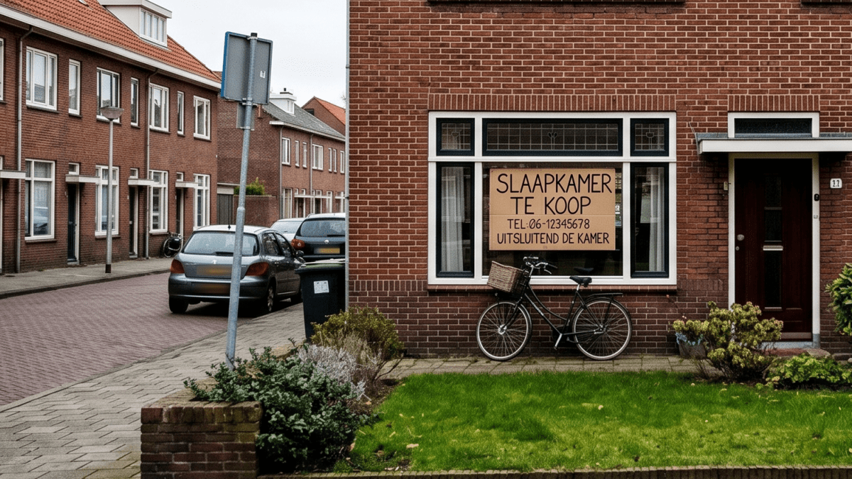 Slaapkamer te koop in Nederlands huis Slaapkamer te koop in Nederlands huis