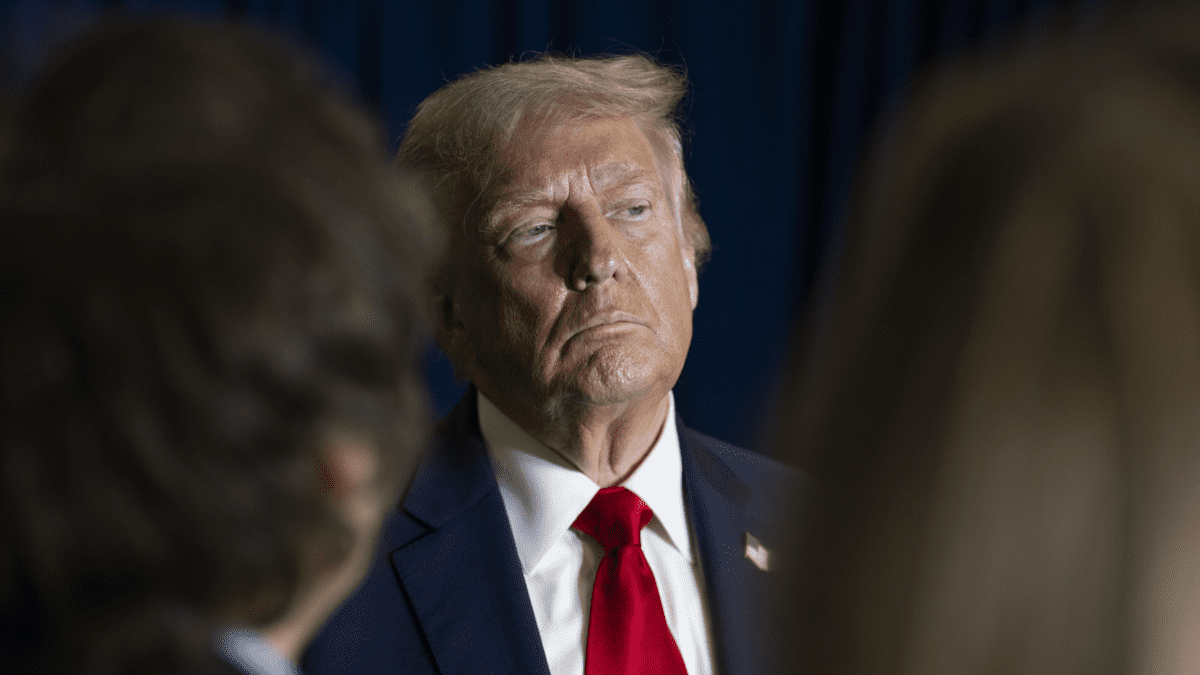 trump-bridgeday Donald Trump kijkt weg President