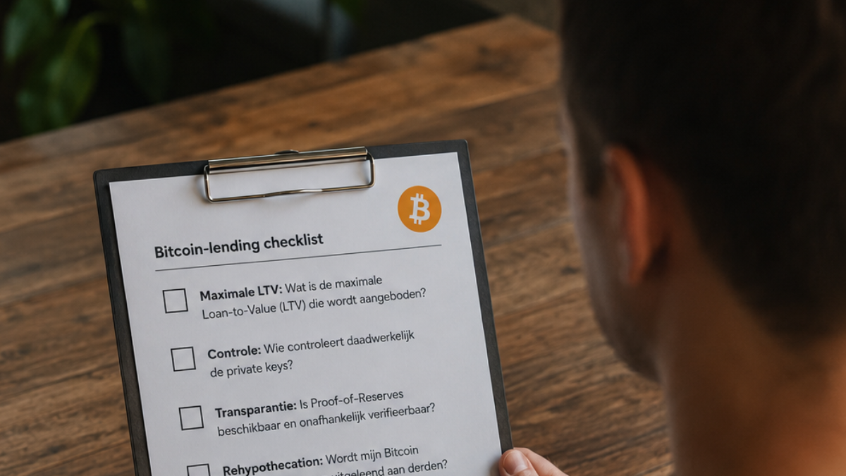 Bitcoin als onderpand voor een lening? Deze 6 vragen moet je stellen