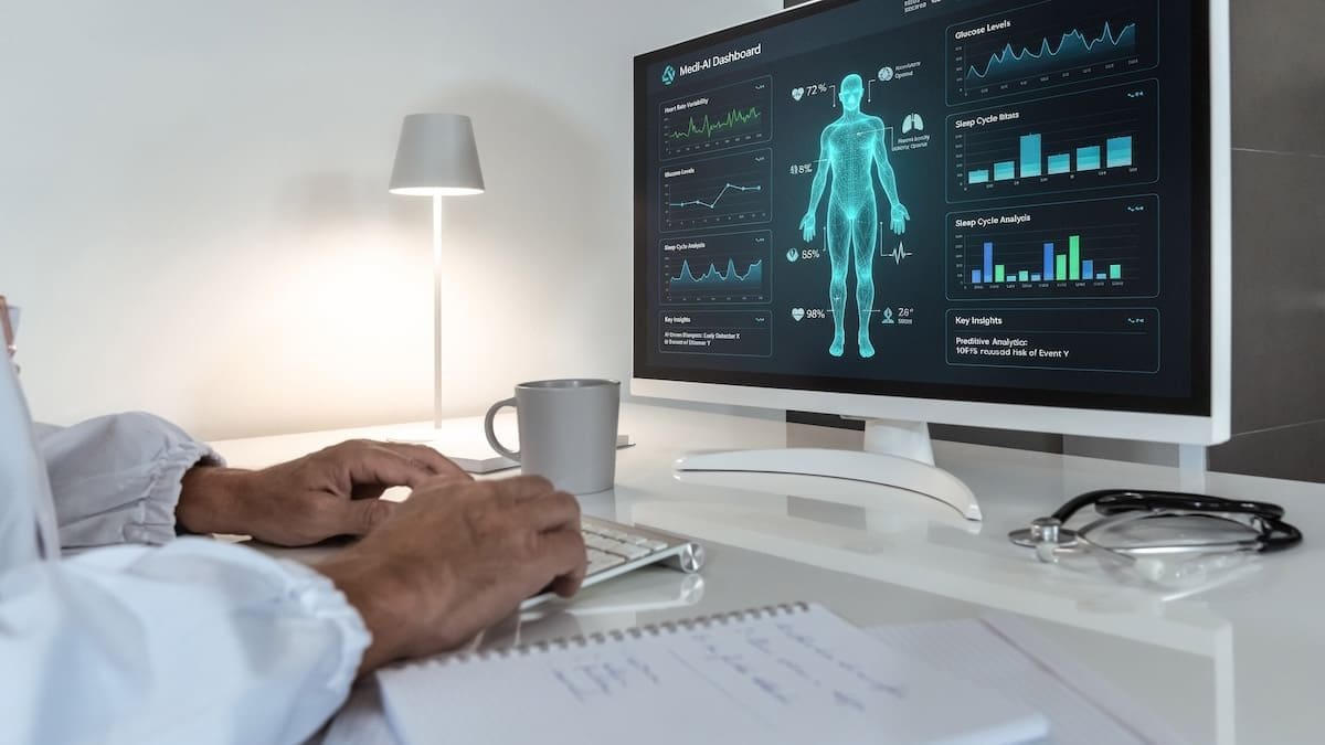 Arts bekijkt AI diagnose
